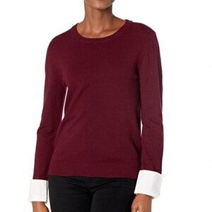 Bb Dakota Women's Off The Cuff Crew Neck Sweater Size XS New with tags